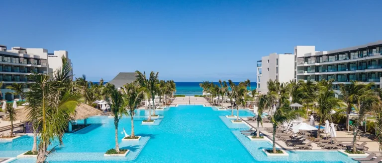 Ocean Eden Bay resort overlooking the Caribbean Sea in Jamaica