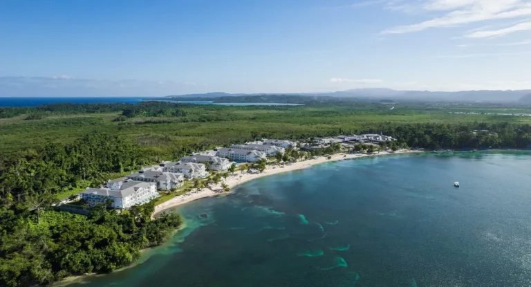 RIU Negril resort overlooking the Caribbean Sea in Jamaica